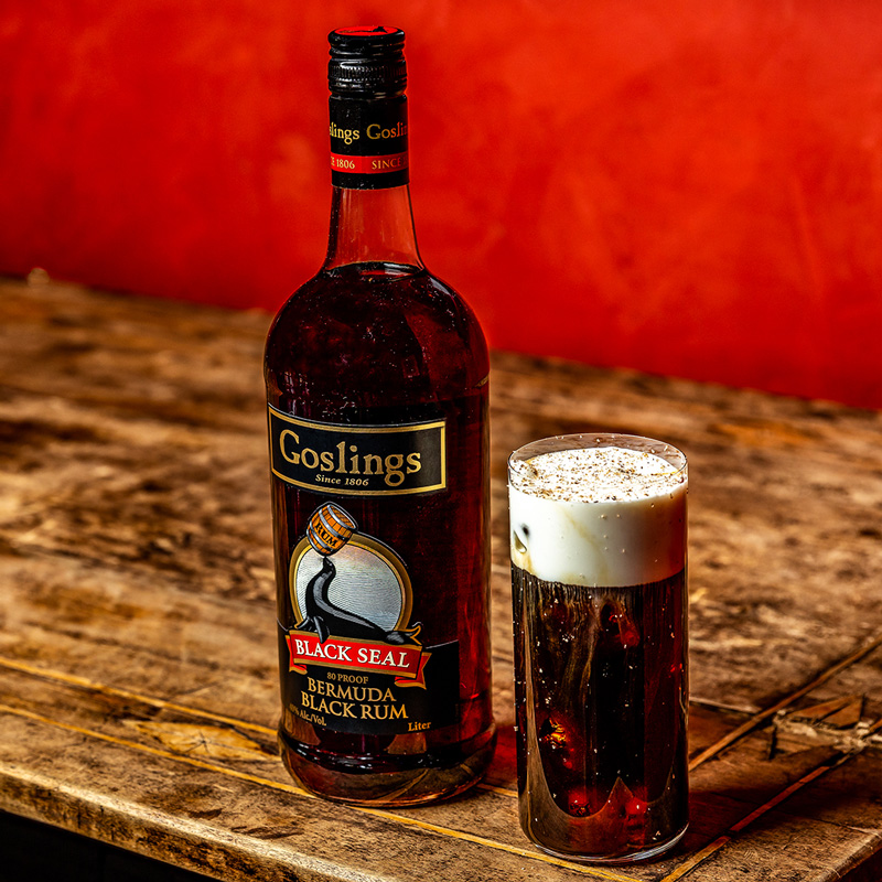 Goslings Bermuda After Dark Cocktail