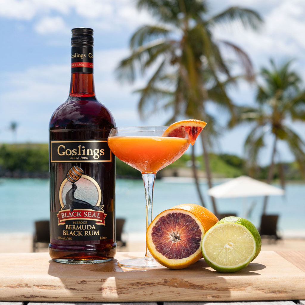 Goslings Rum Blood Orange Daiquiri