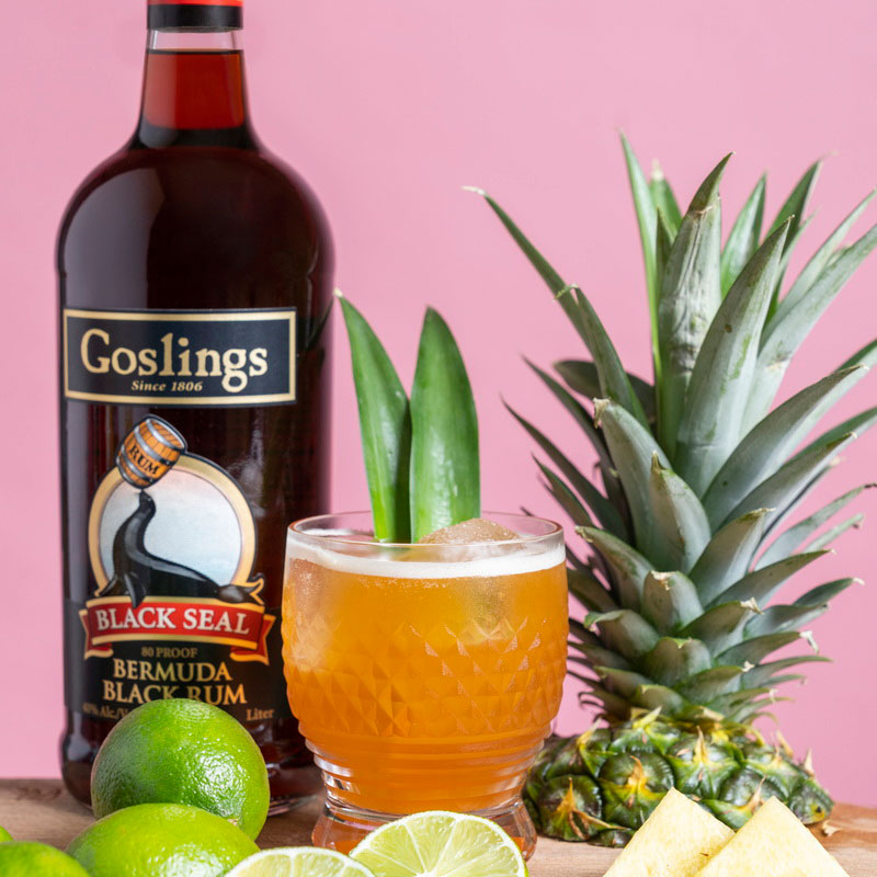 Goslings Rum Jungle Bird Cocktail