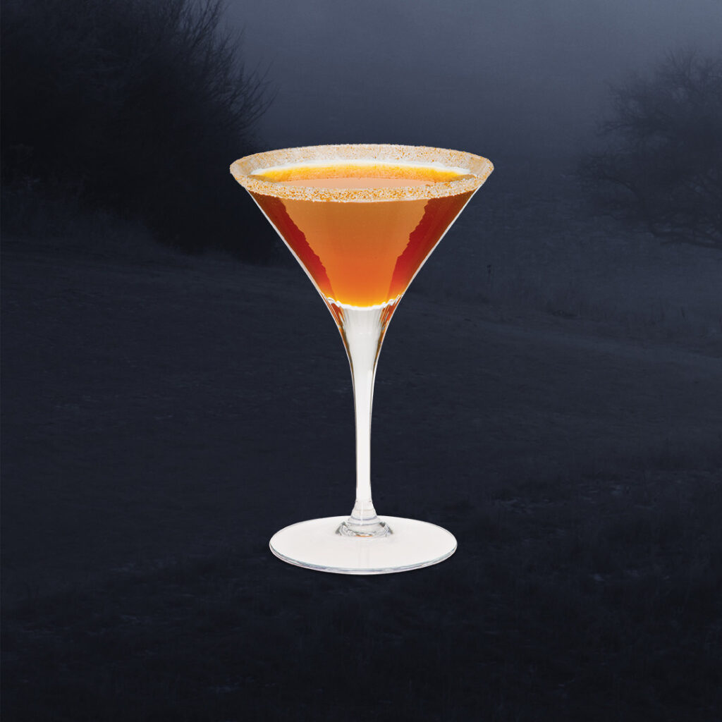 Goslings Orange Cider Martini Rum Cocktail